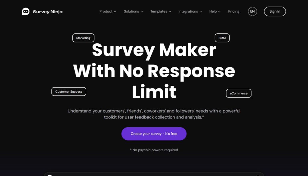 Survey Ninja Review: A Practical Survey Tool for Small Business Websites surveyninja